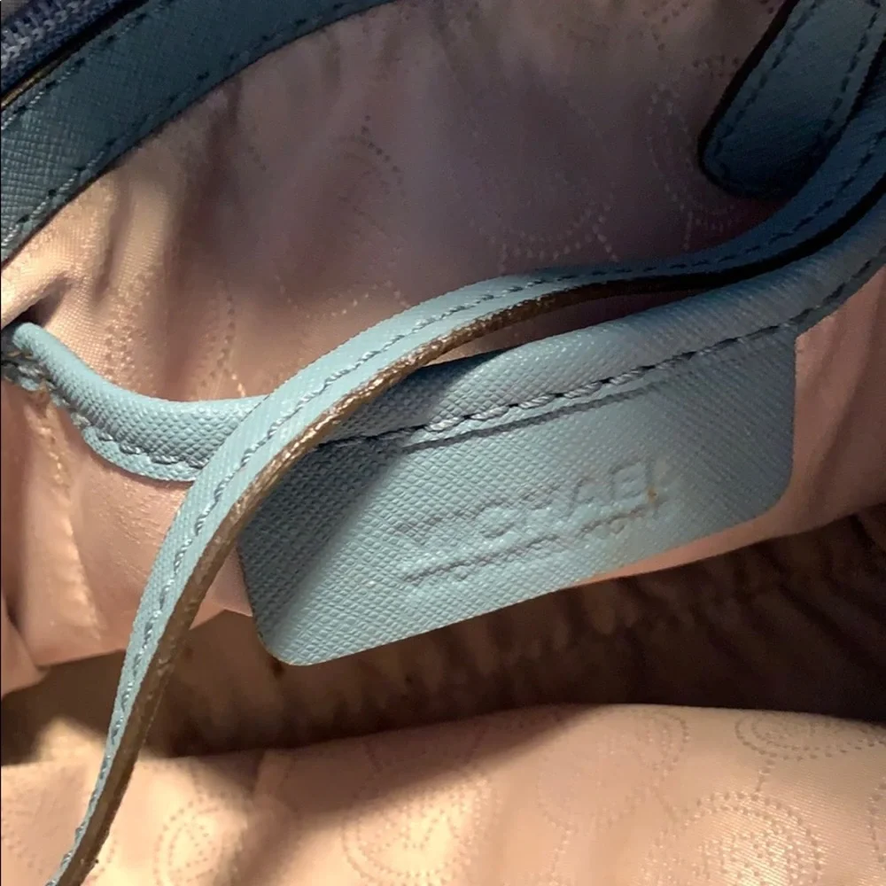 Michael Kors Hamilton Lock/key 18K tote/bag EC!